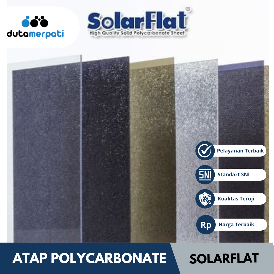 Distributor Atap Polycarbonate Solarflat Lamongan